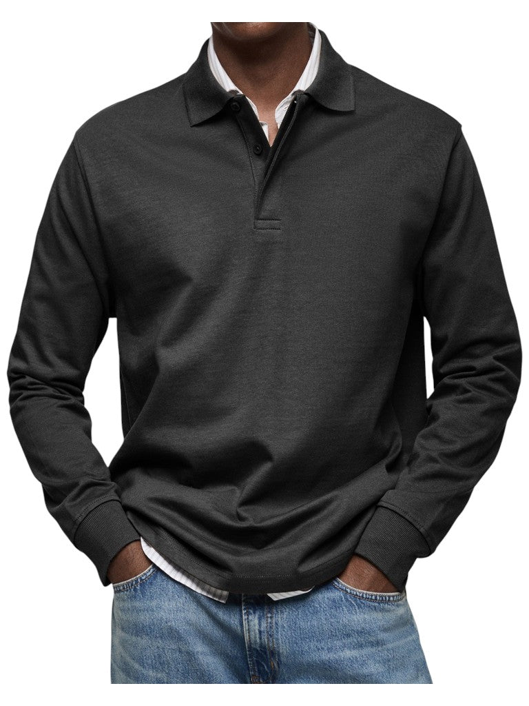 Mohr® | Luxuriöses Langarm-Polo