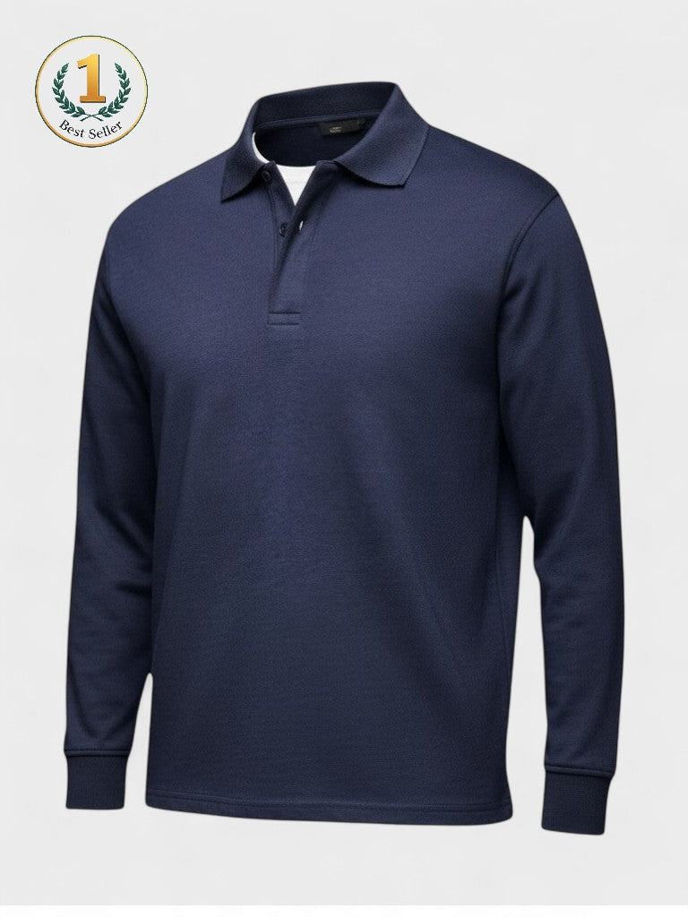 Mohr® | Luxuriöses Langarm-Polo