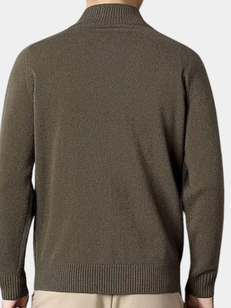 Magnus | Kaschmirpullover mit Reißverschluss