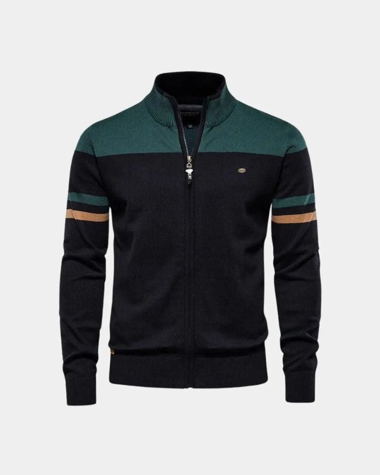 Mathias | Cardigan mit Reißverschluss