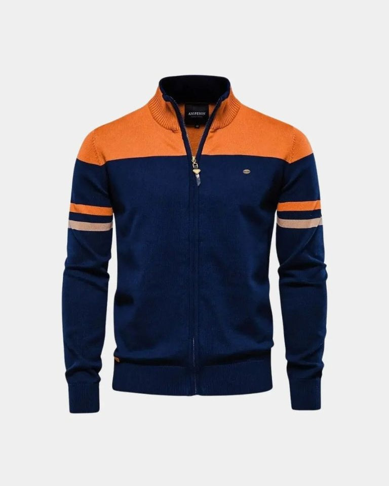 Mathias | Cardigan mit Reißverschluss