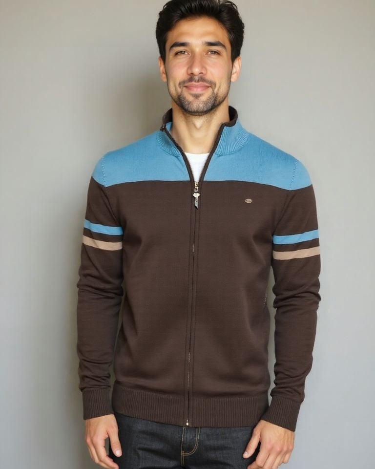 Mathias | Cardigan mit Reißverschluss