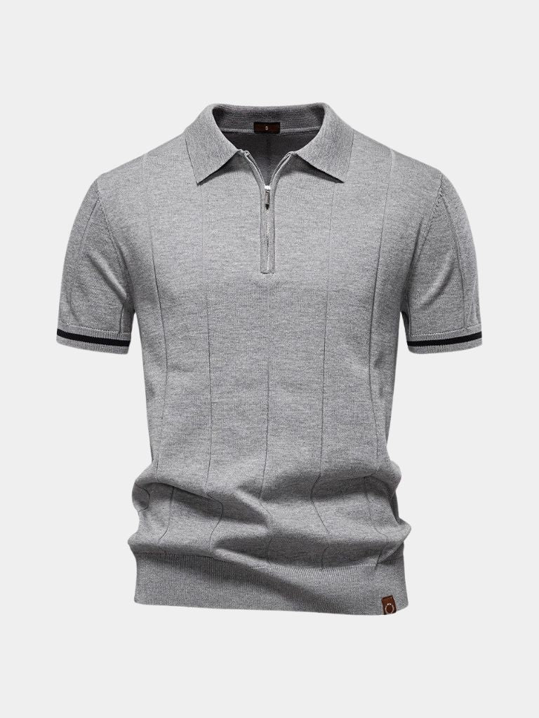 Mikkel | Polo Zip Royale