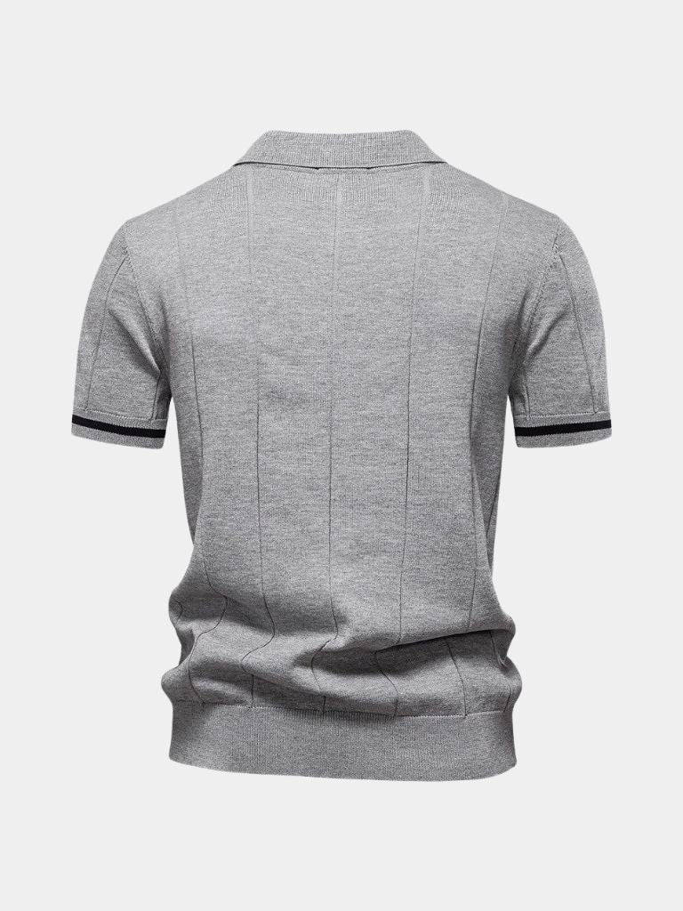Mikkel | Polo Zip Royale