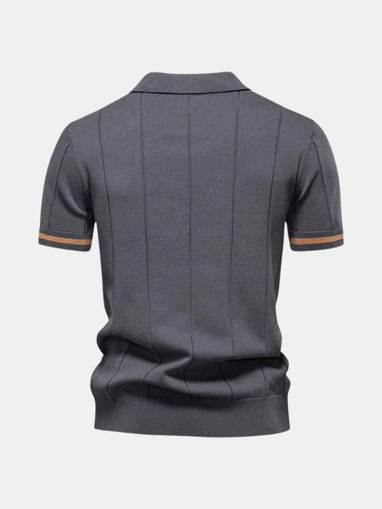 Mikkel | Polo Zip Royale