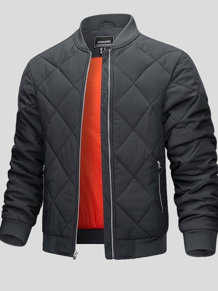 Morten | elegante gefütterte Bomberjacke