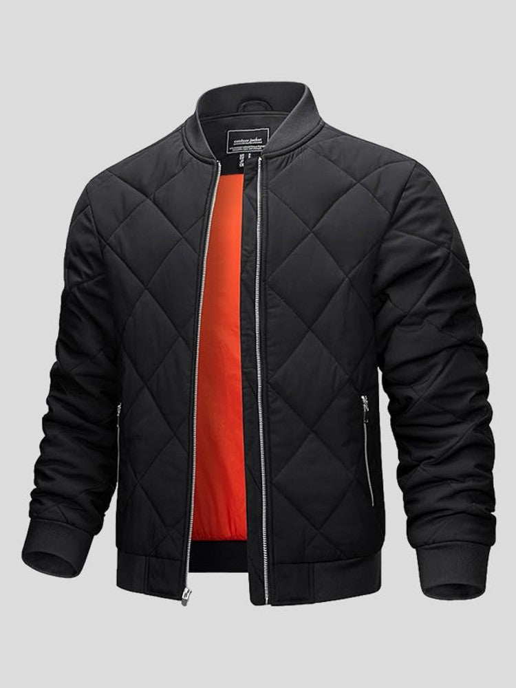 Morten | elegante gefütterte Bomberjacke