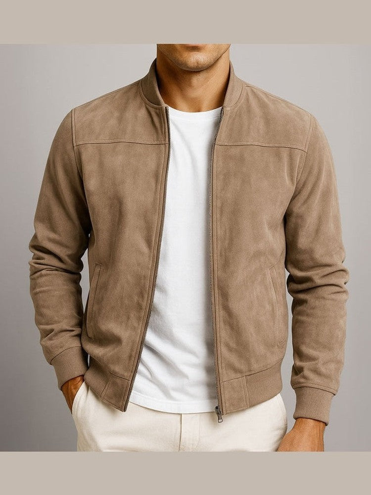 Nikolaj | klassische urbane Wildlederjacke