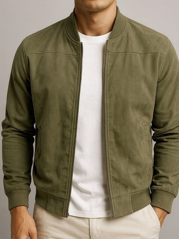 Nikolaj | klassische urbane Wildlederjacke