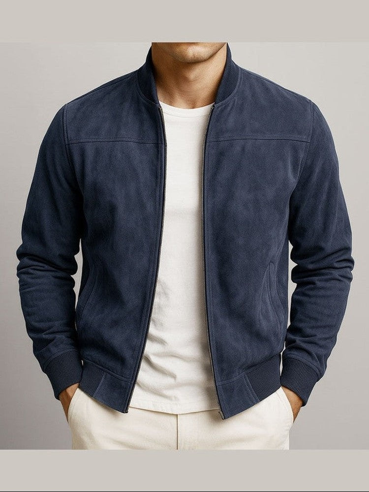 Nikolaj | klassische urbane Wildlederjacke