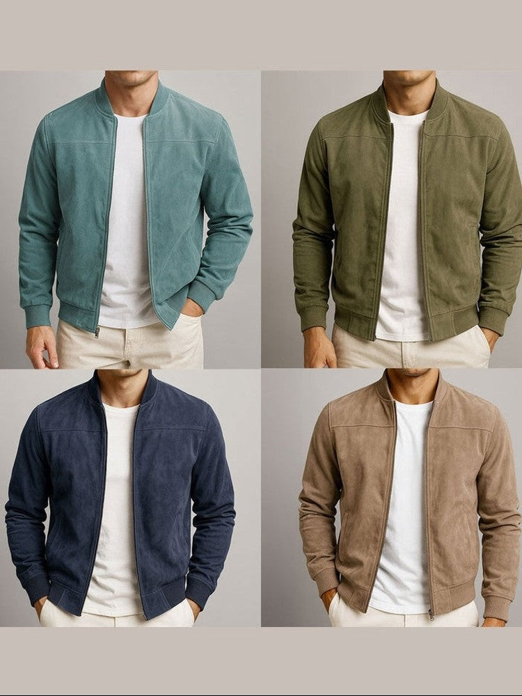 Nikolaj | klassische urbane Wildlederjacke