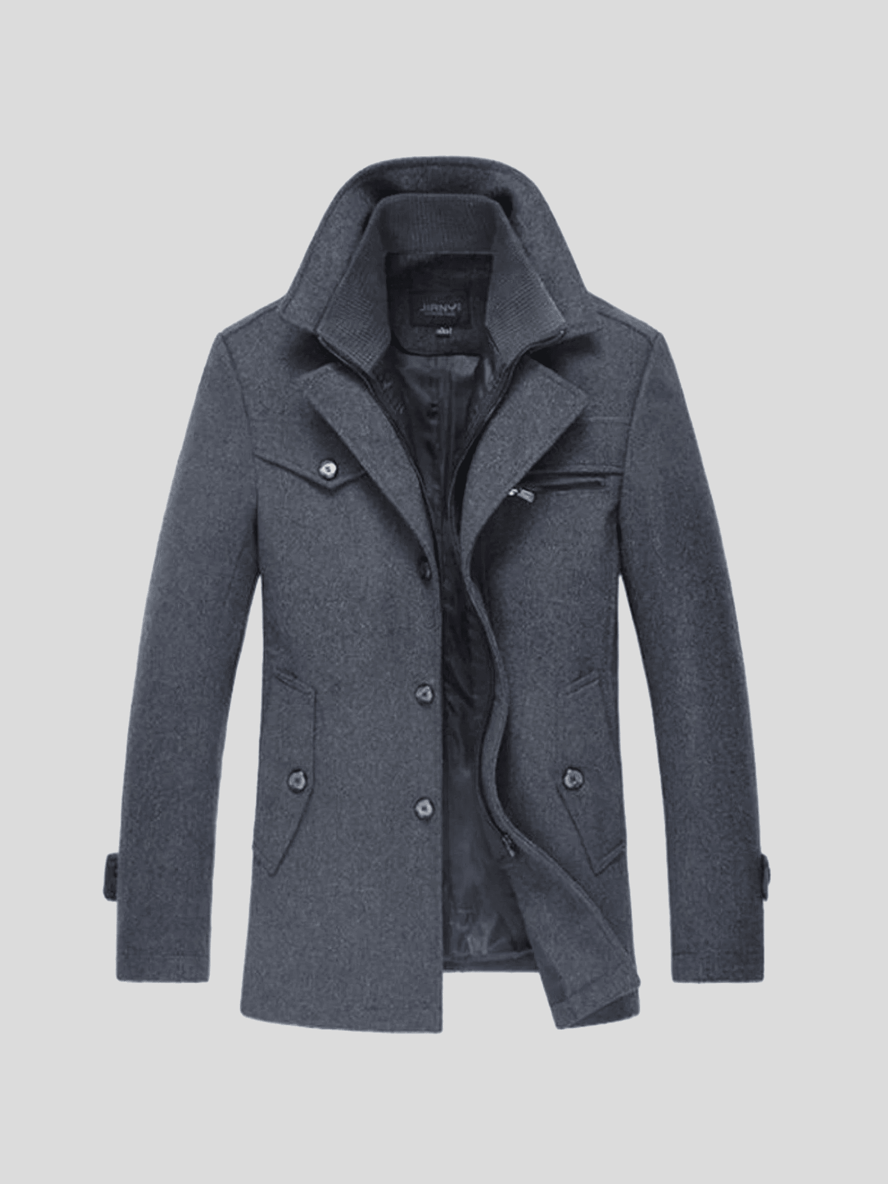 Nikolaj | klassischer Woll-Peacoat