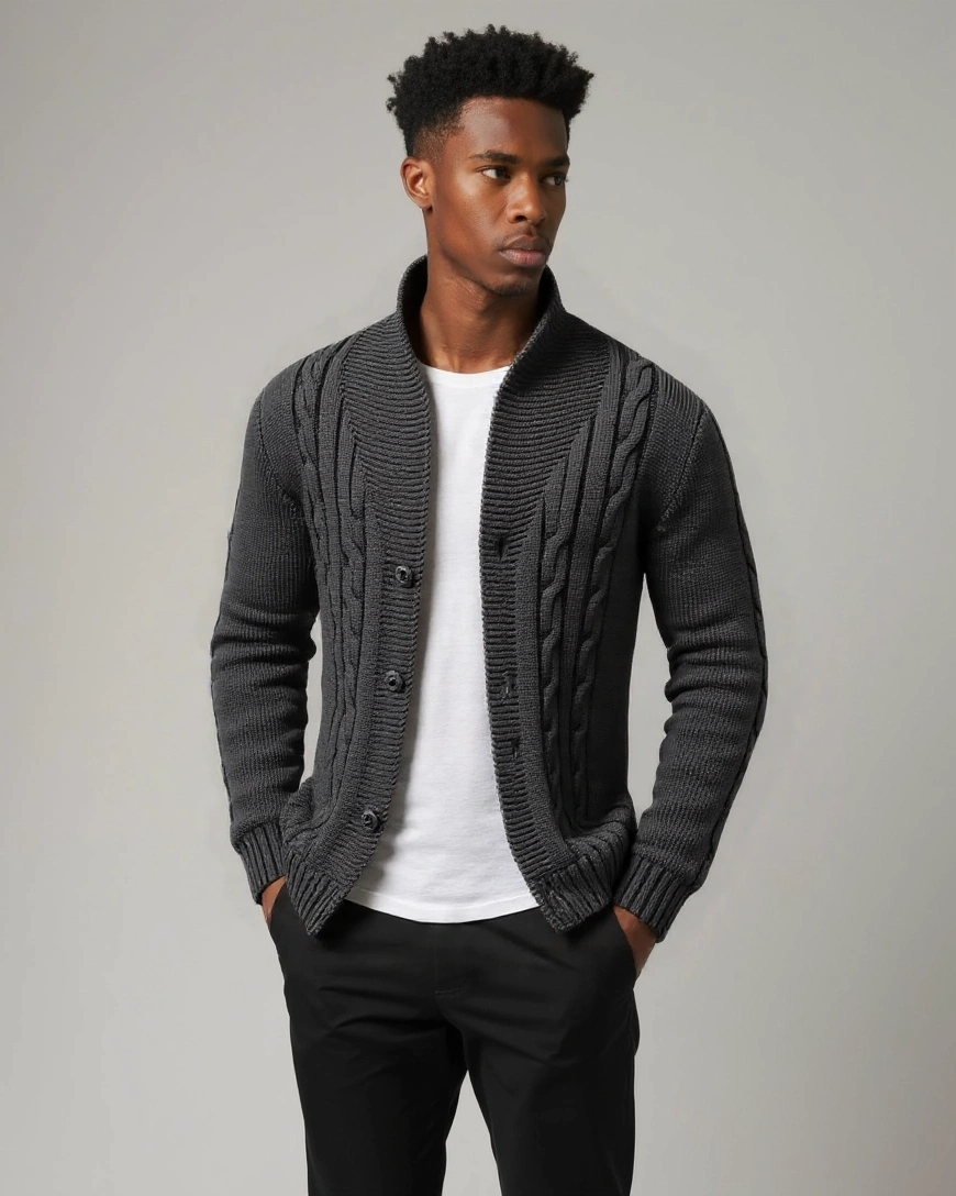Noah | eleganter Cardigan für Männer