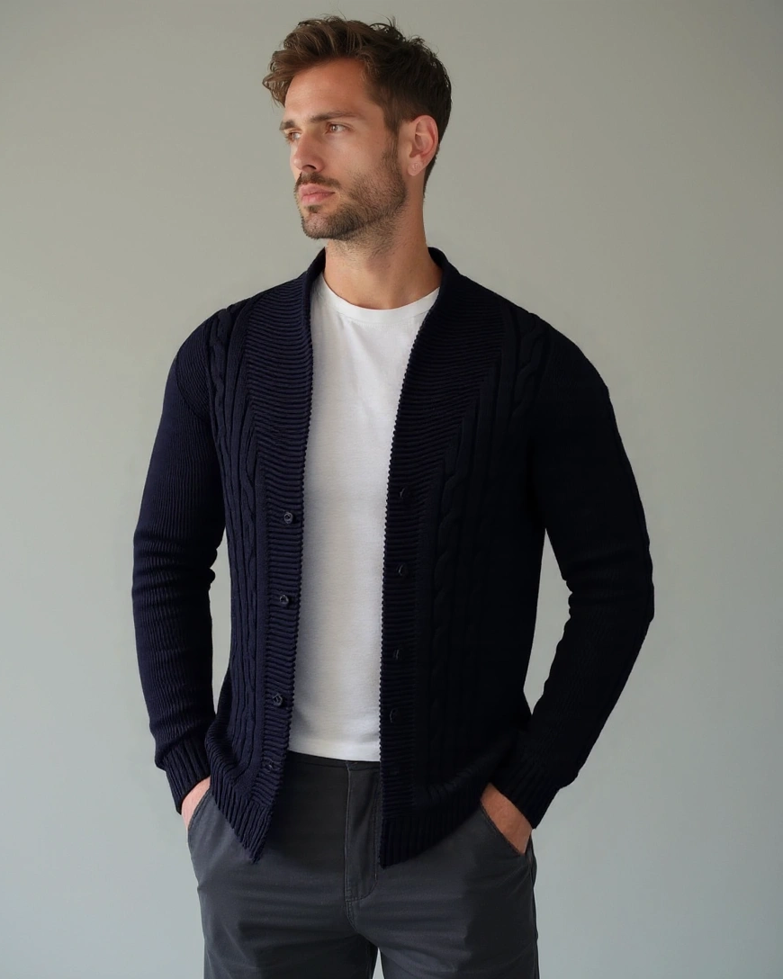 Noah | eleganter Cardigan für Männer