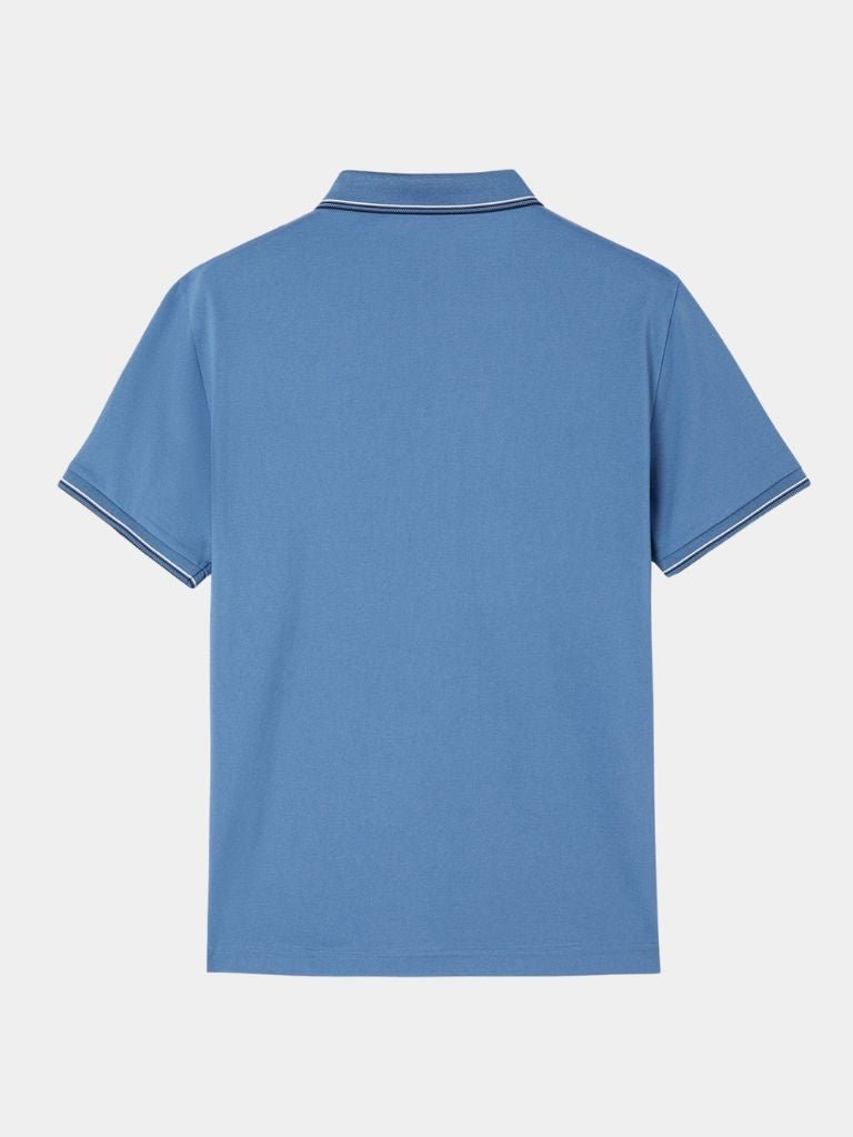 Ole | klassisches azurblaues Polo