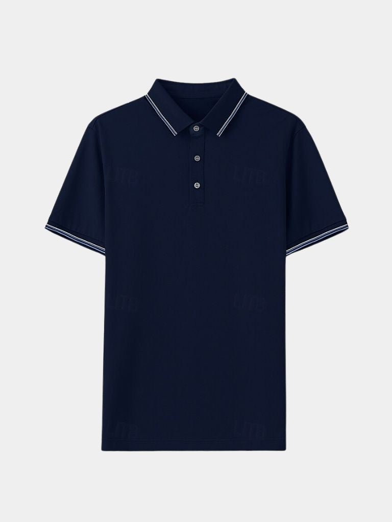 Ole | klassisches azurblaues Polo