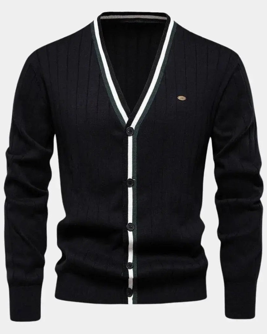 Oliver | Baumwollpullover mit Knöpfen