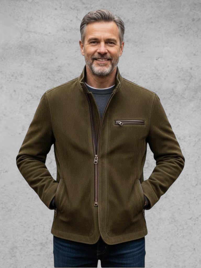 Oliver | Premium Wildlederjacke