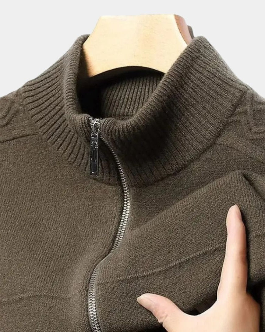 Oscar | Pullover mit hohem Kragen