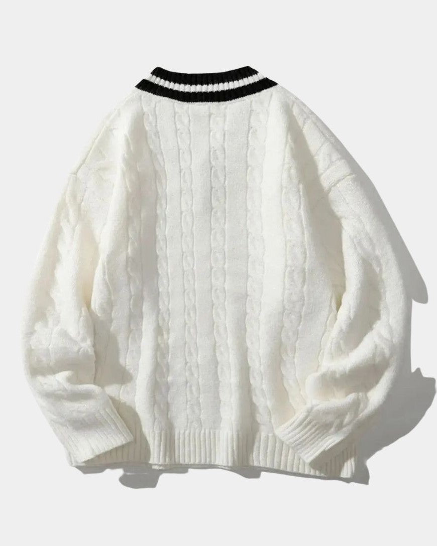 Poul | V-Ausschnitt Pullover
