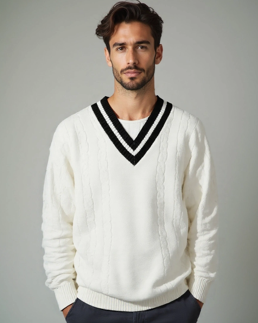 Poul | V-Ausschnitt Pullover