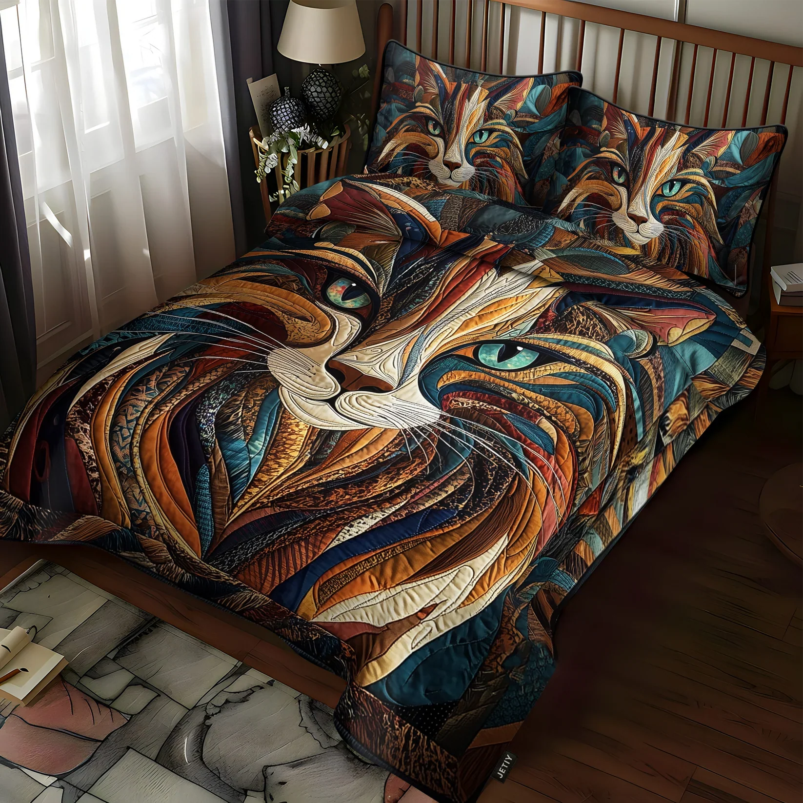 3 darabos párnázott ágynemű szett - Rónrónok és Foltok