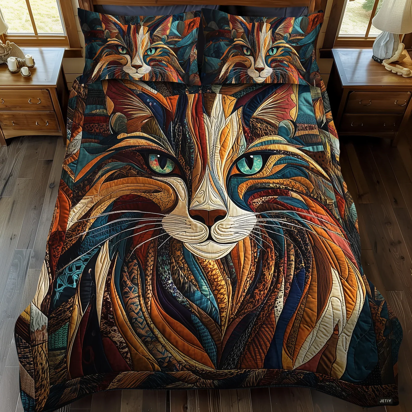 3 darabos párnázott ágynemű szett - Rónrónok és Foltok