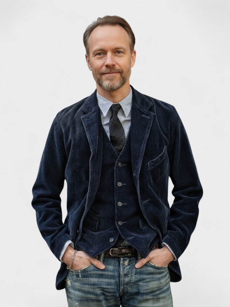 Radek | Vintage-Jacke und Weste