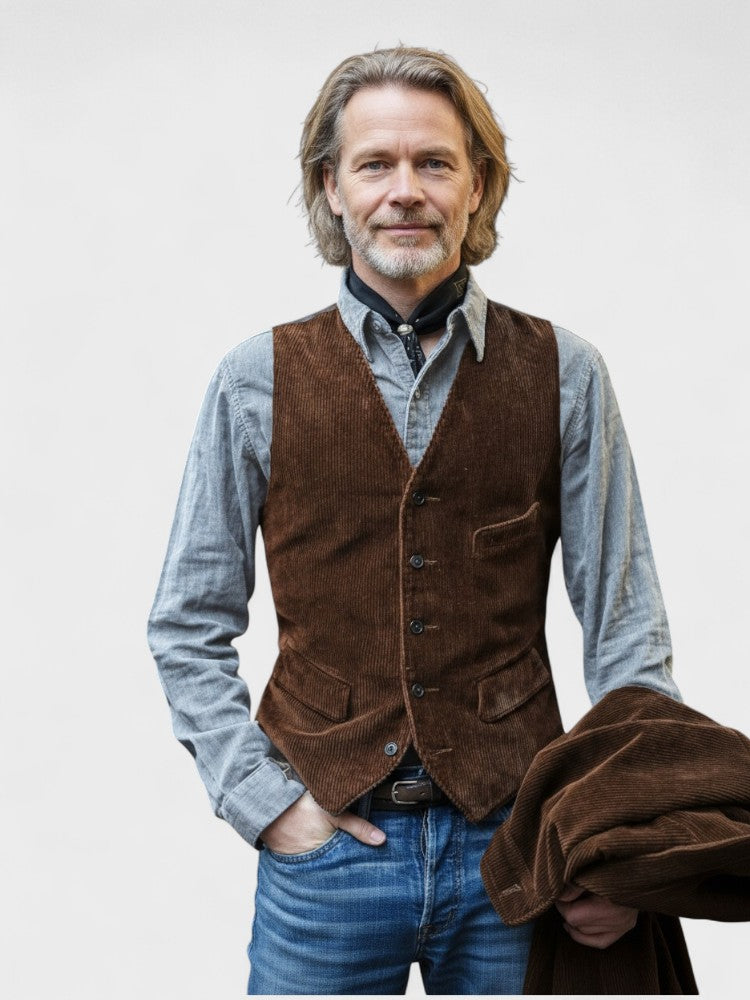 Radek | Vintage-Jacke und Weste