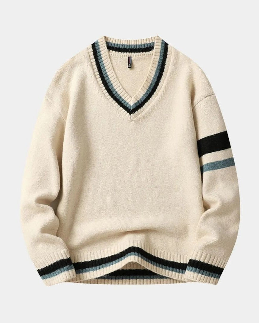Rasmus | V-Ausschnitt Pullover