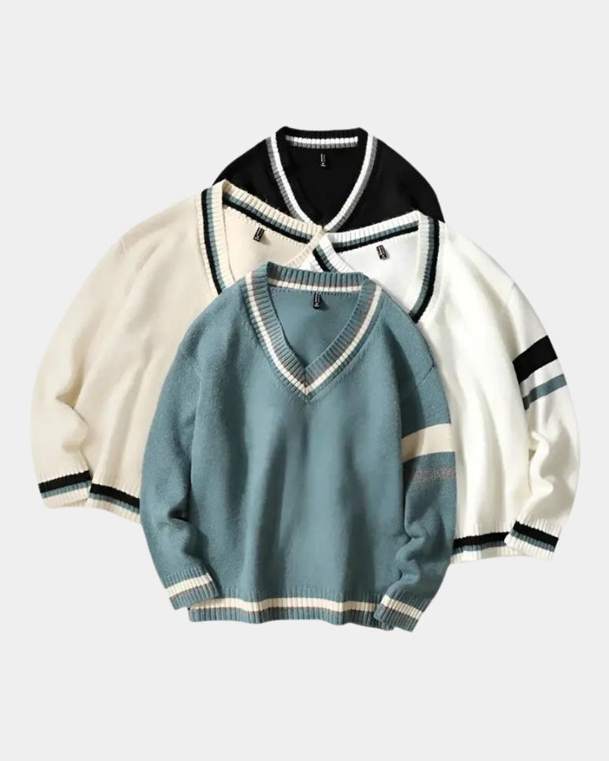 Rasmus | V-Ausschnitt Pullover