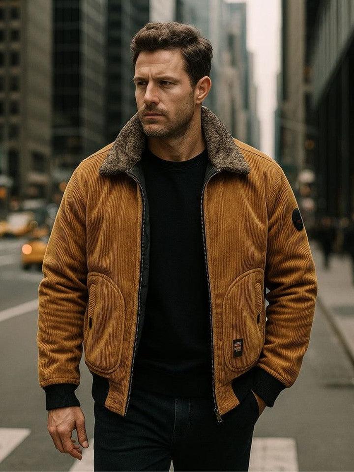 Rib | Thermojacke aus Cord