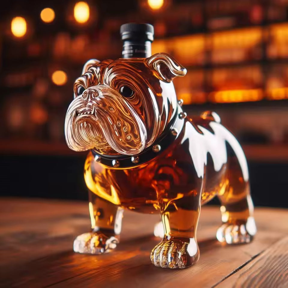 Bulldog Whiskey Üveg