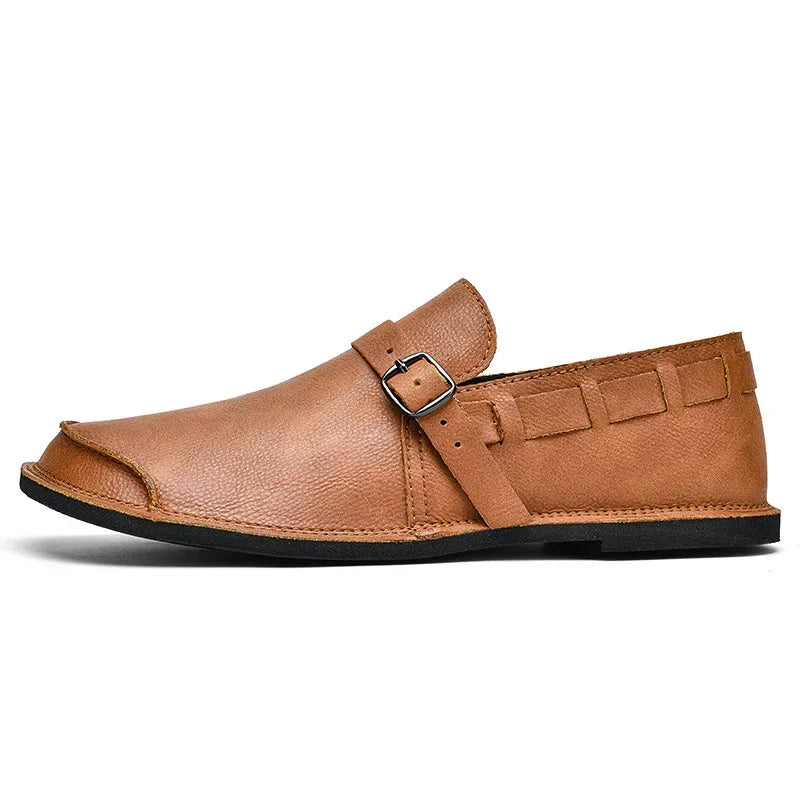 Leder Mokassins