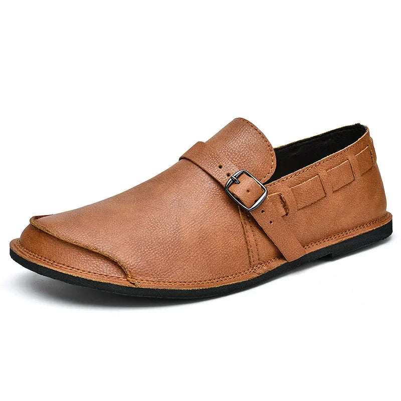 Leder Mokassins