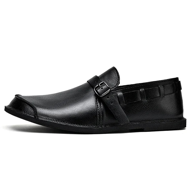 Leder Mokassins