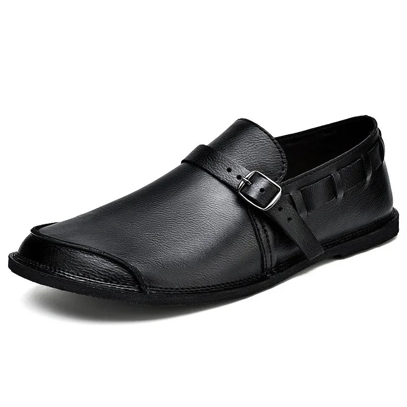 Leder Mokassins