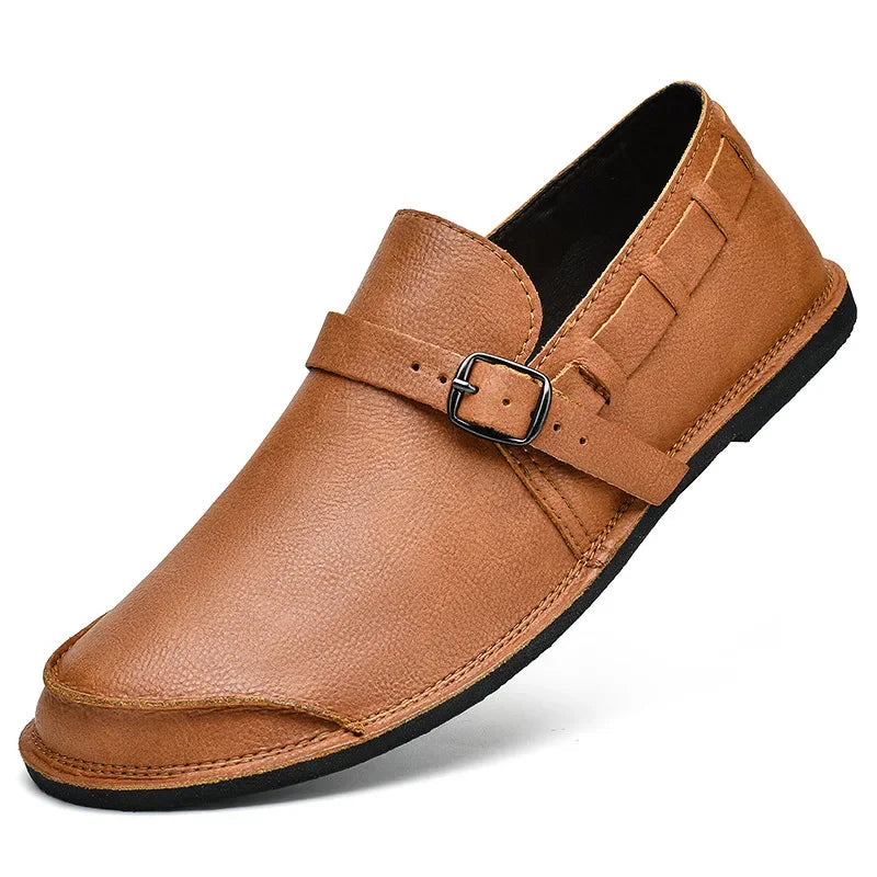 Leder Mokassins