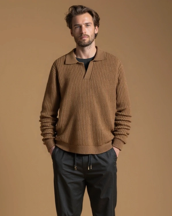 Thomas | Farbblock-Cardigan
