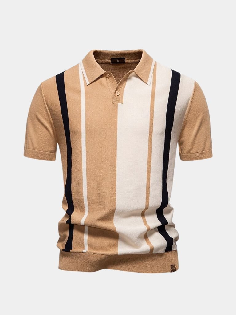 Thomas | Retro-Streifenpolo