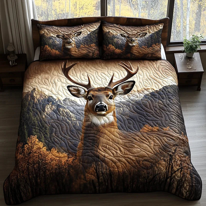 3 darabos párnázott ágynemű szett - Erdő állatai