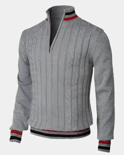 William | Pullover mit hohem Kragen