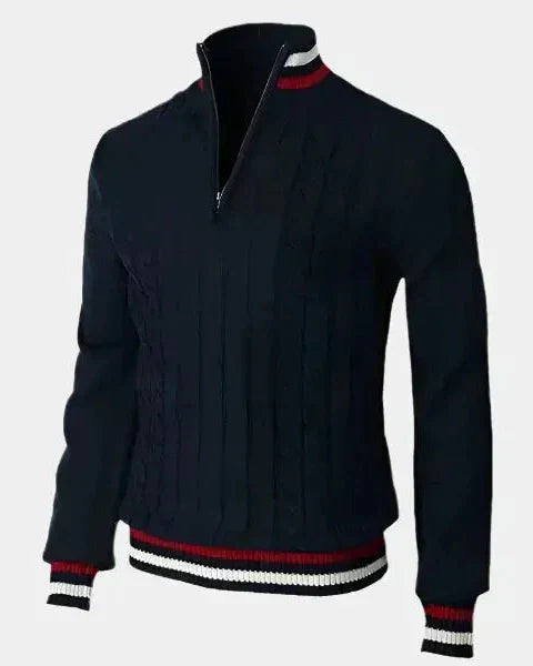 William | Pullover mit hohem Kragen