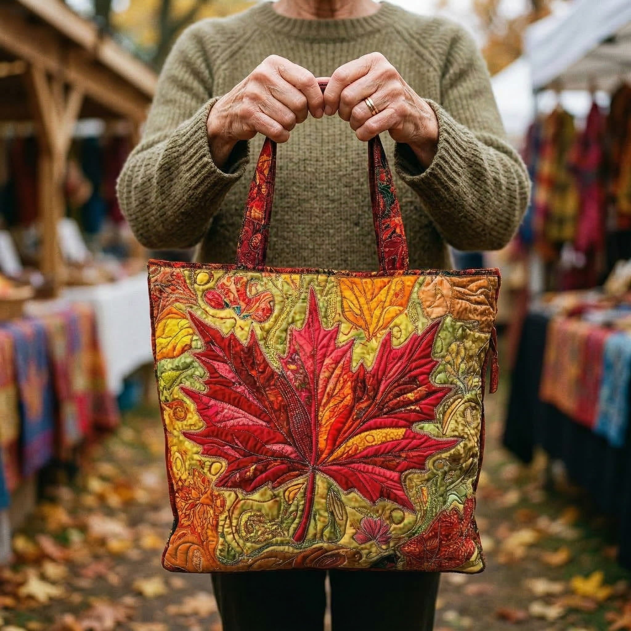 Kézműves Naplemente Táska